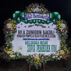 Karangan Bunga Papan Duka Cita Kediri