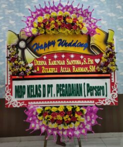Inilah Jasa Karangan Bunga Papan Pernikahan/Wedding Semarang yang Terkenal