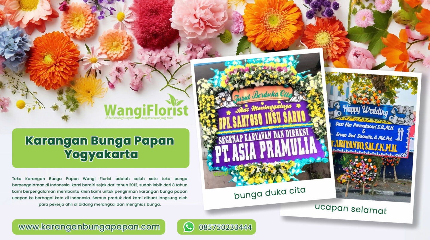 Karangan Bunga Papan Yogyakarta