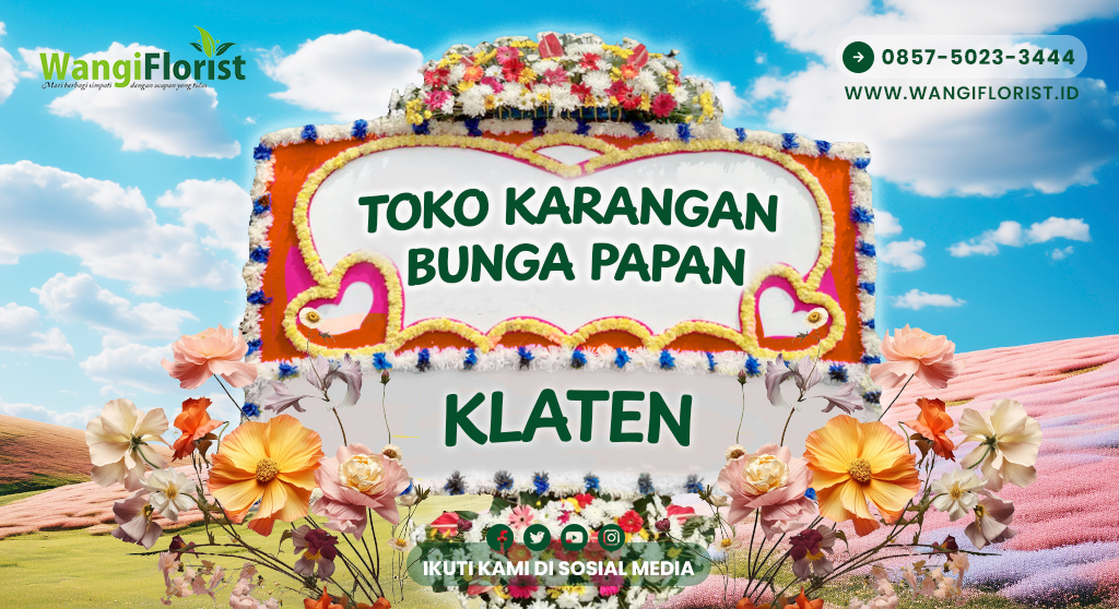 Toko Karangan Bunga Papan Klaten