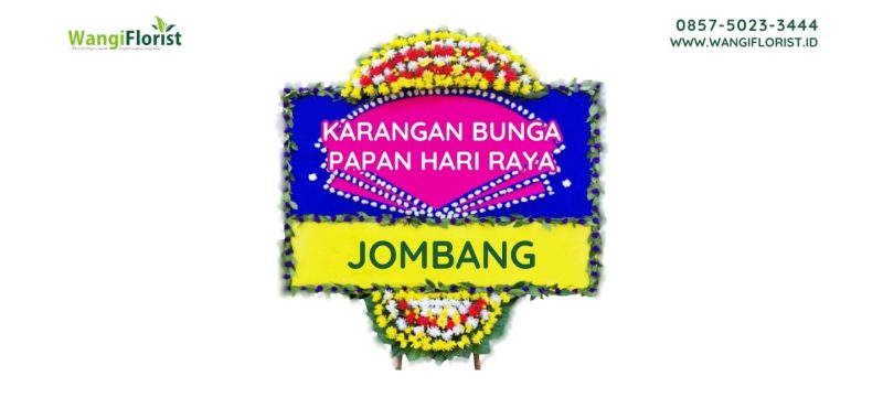 Karangan Bunga Papan Hari Raya Jombang