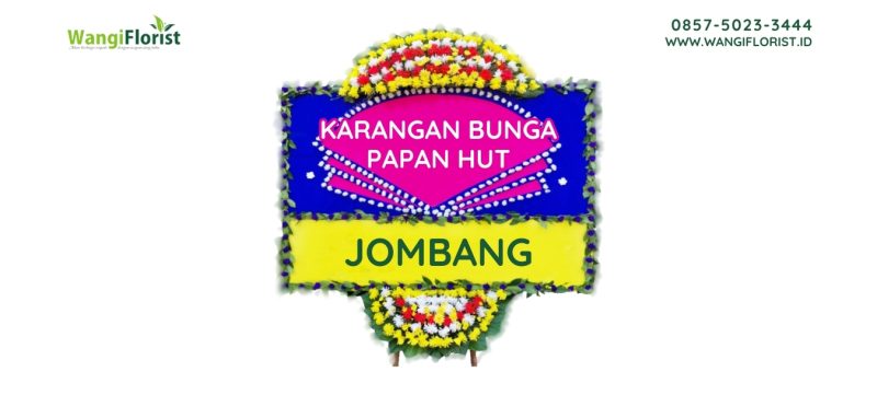 Karangan Bunga Papan HUT Jombang