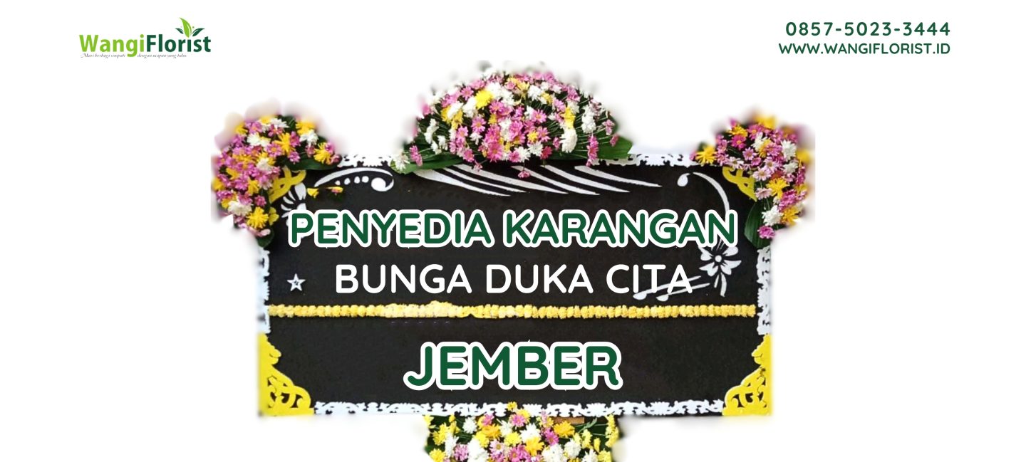 Karangan Bunga Duka Cita Jember