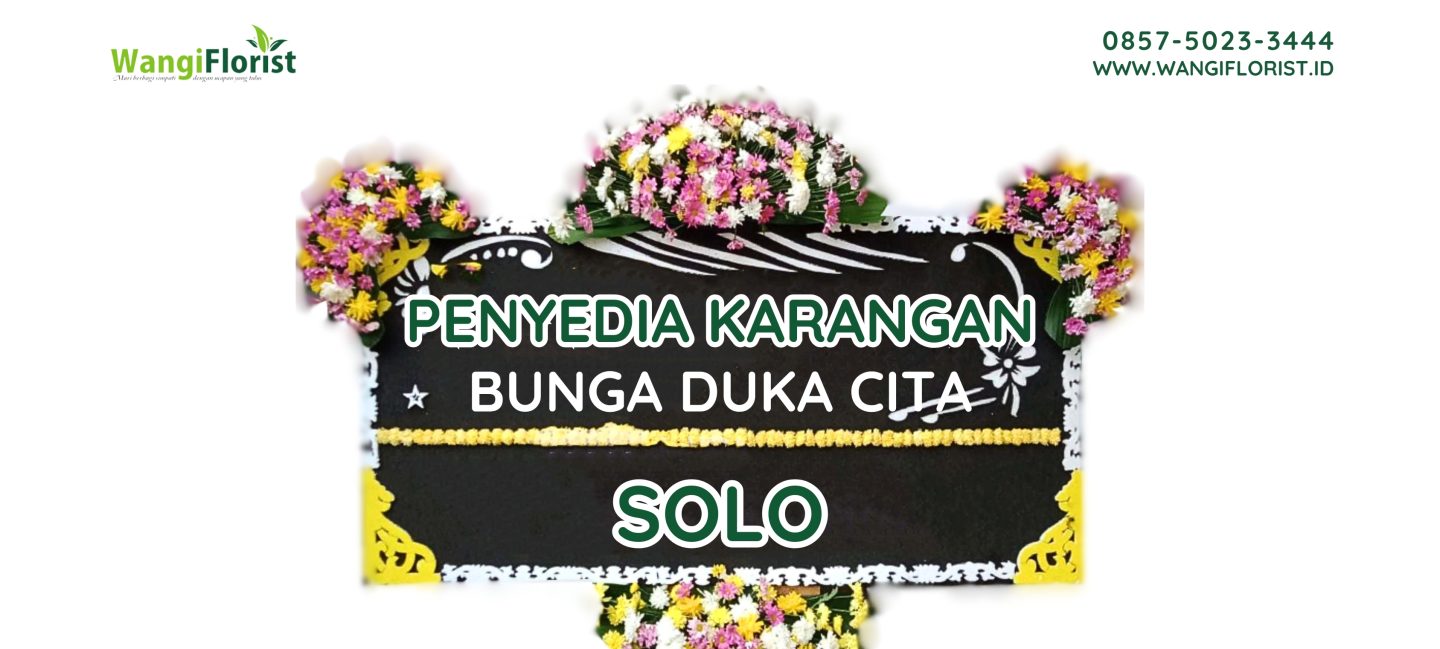 Karangan Bunga Duka Cita Solo