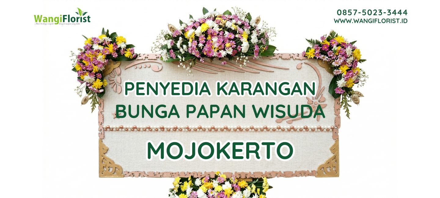 Karangan Bunga Papan Pernikahan Mojokerto
