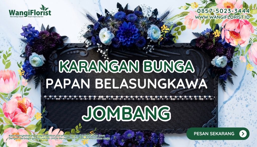 Karangan Bunga Papan Belasungkawa Jombang