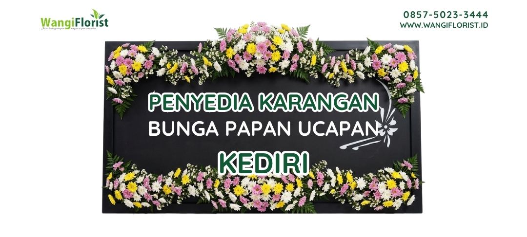 Karangan Bunga Papan Ucapan Kediri