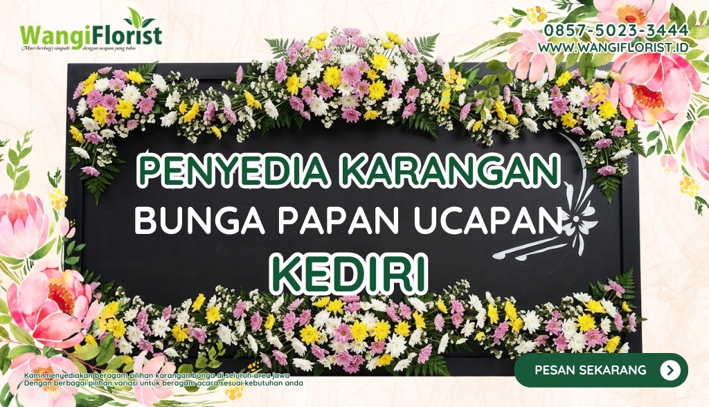 Karangan Bunga Papan Ucapan Kediri