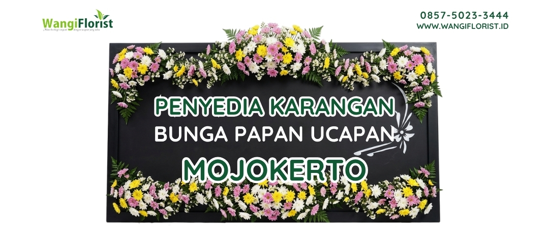 Karangan Bunga Papan Ucapan Mojokerto