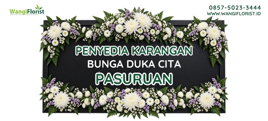 Karangan Bunga Duka Cita Pasuruan