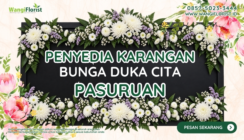 Karangan Bunga Duka Cita Pasuruan