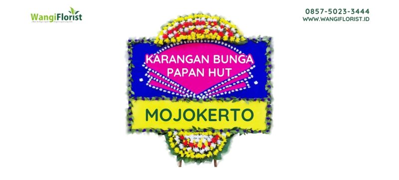 Karangan Bunga Papan HUT Mojokerto