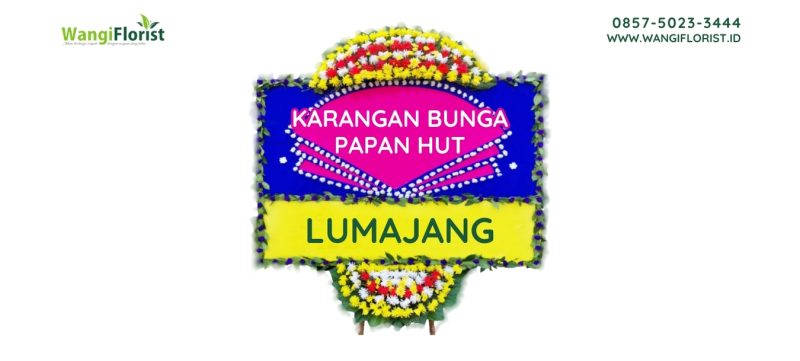 Karangan Bunga Papan HUT Lumajang