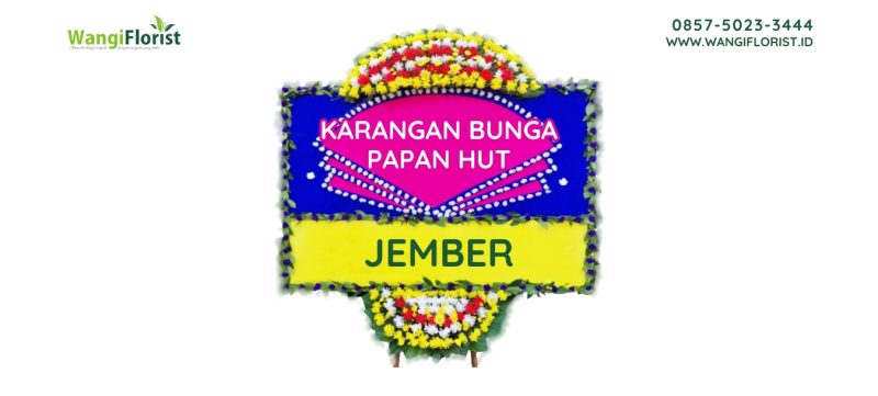 ,Karangan Bunga Papan HUT Jember