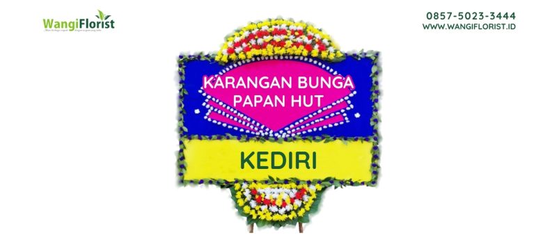 Karangan Bunga Papan HUT Kediri